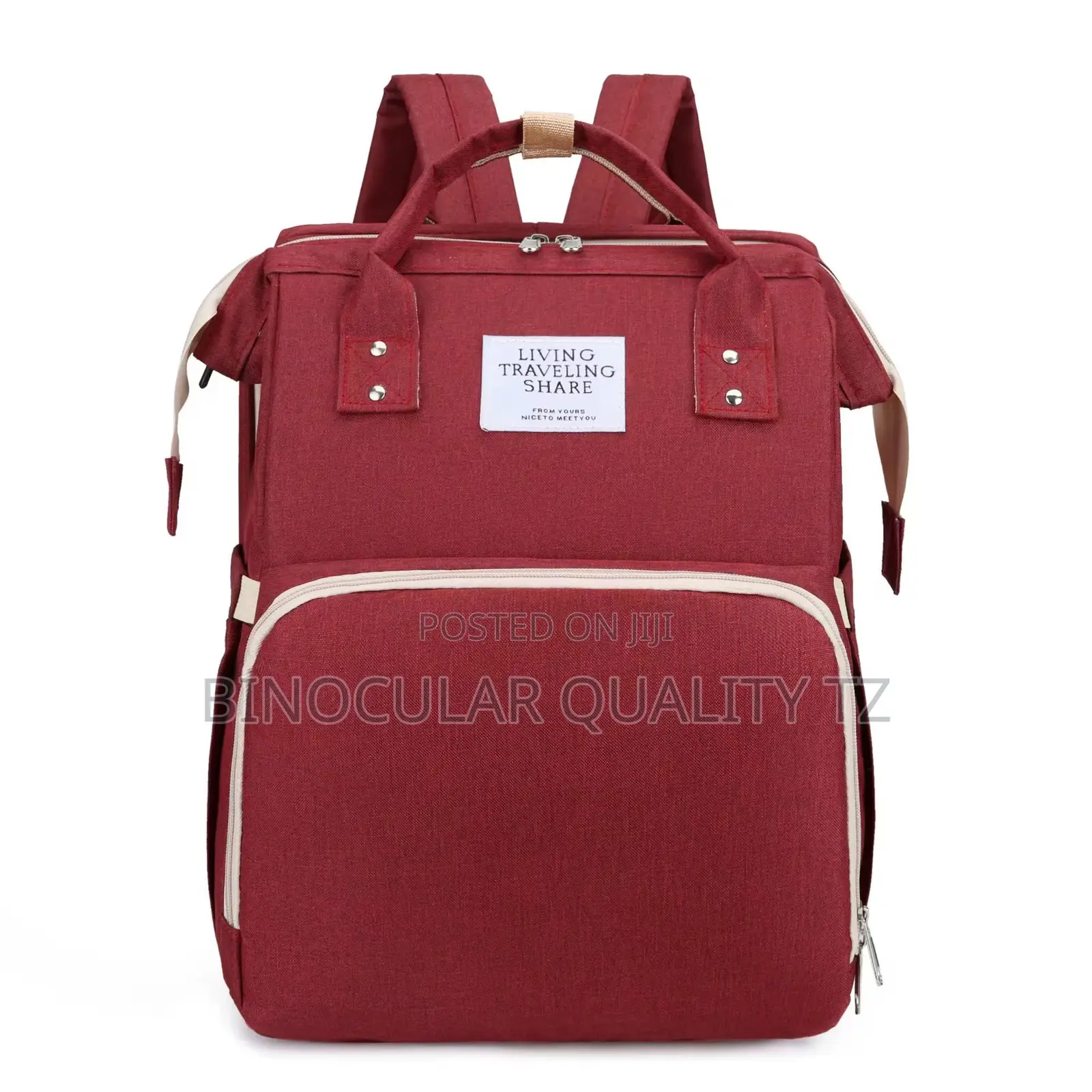 Travel Portable Baby Bed, Diaper Bag, Backpack With Usb