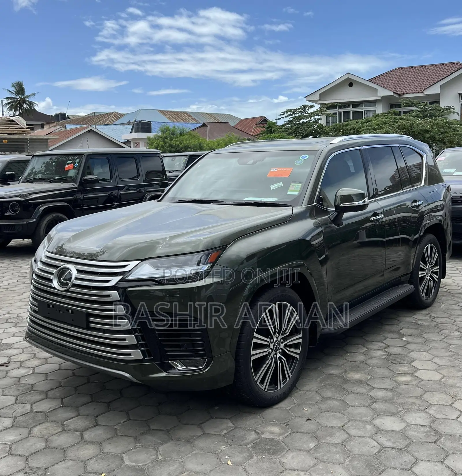 New Lexus LX 2024 Green