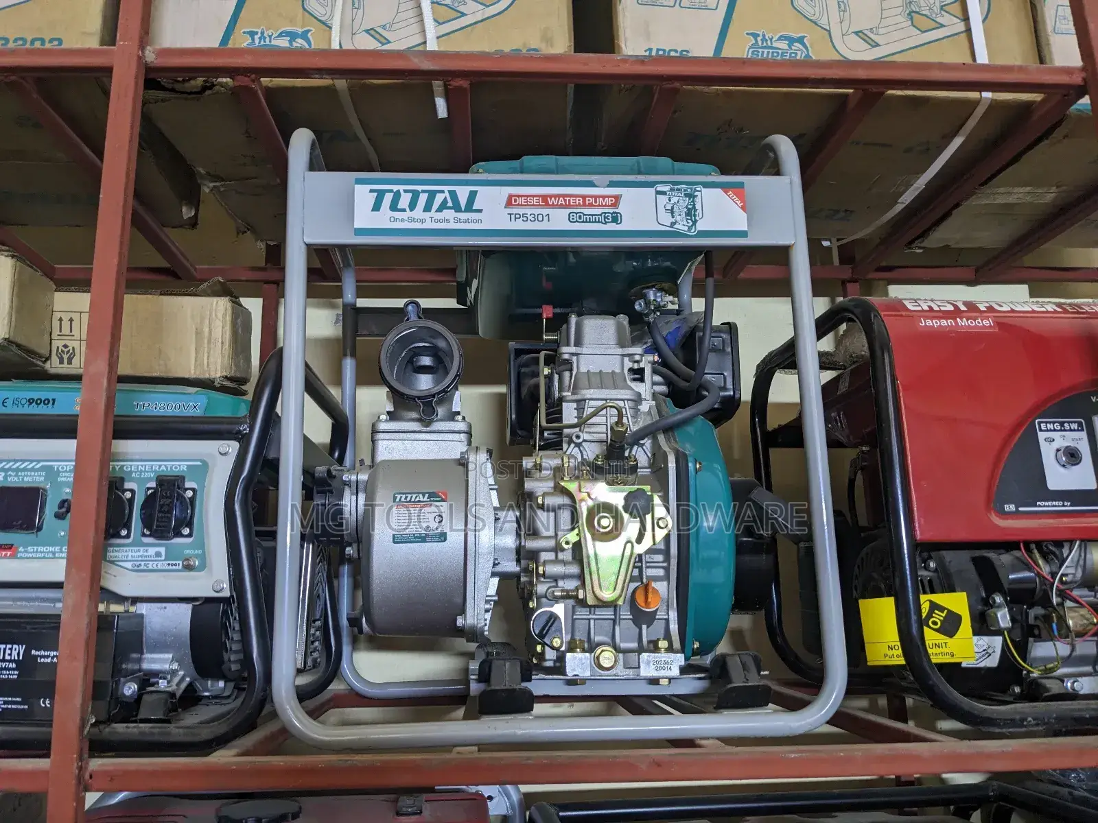 Total Diesel Water Pump Inch 3