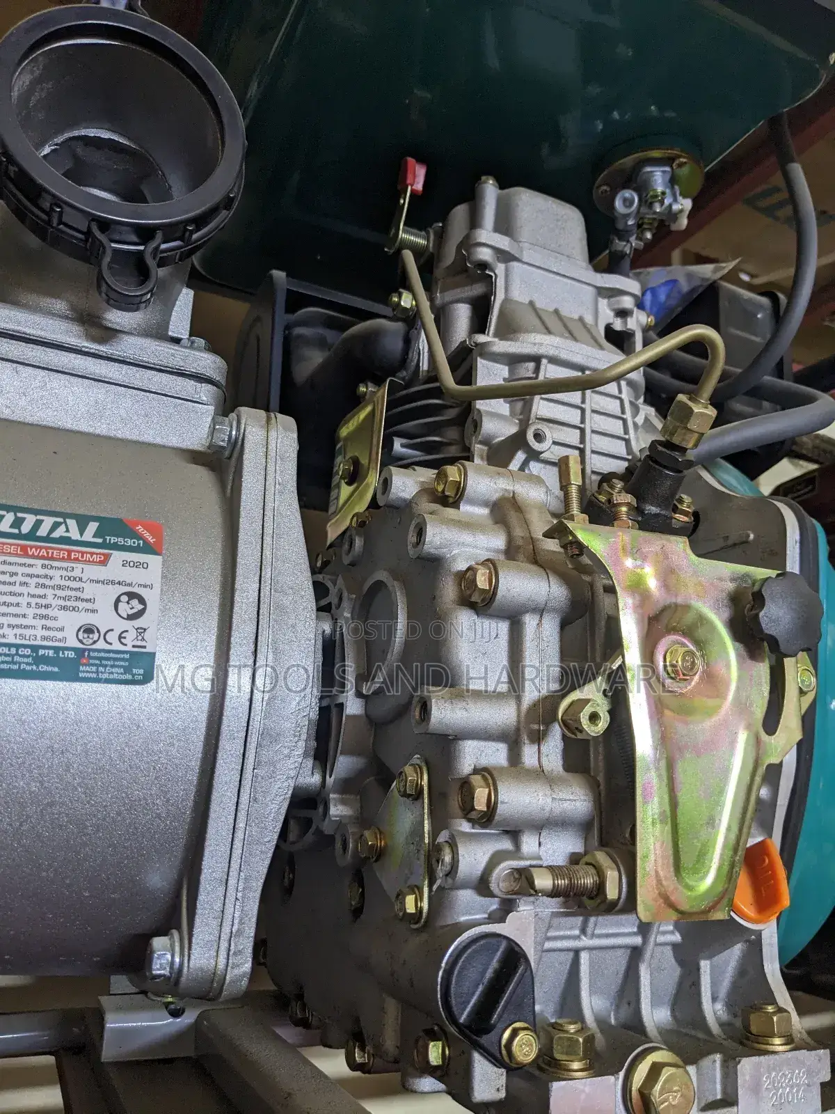 Total Diesel Water Pump Inch 3