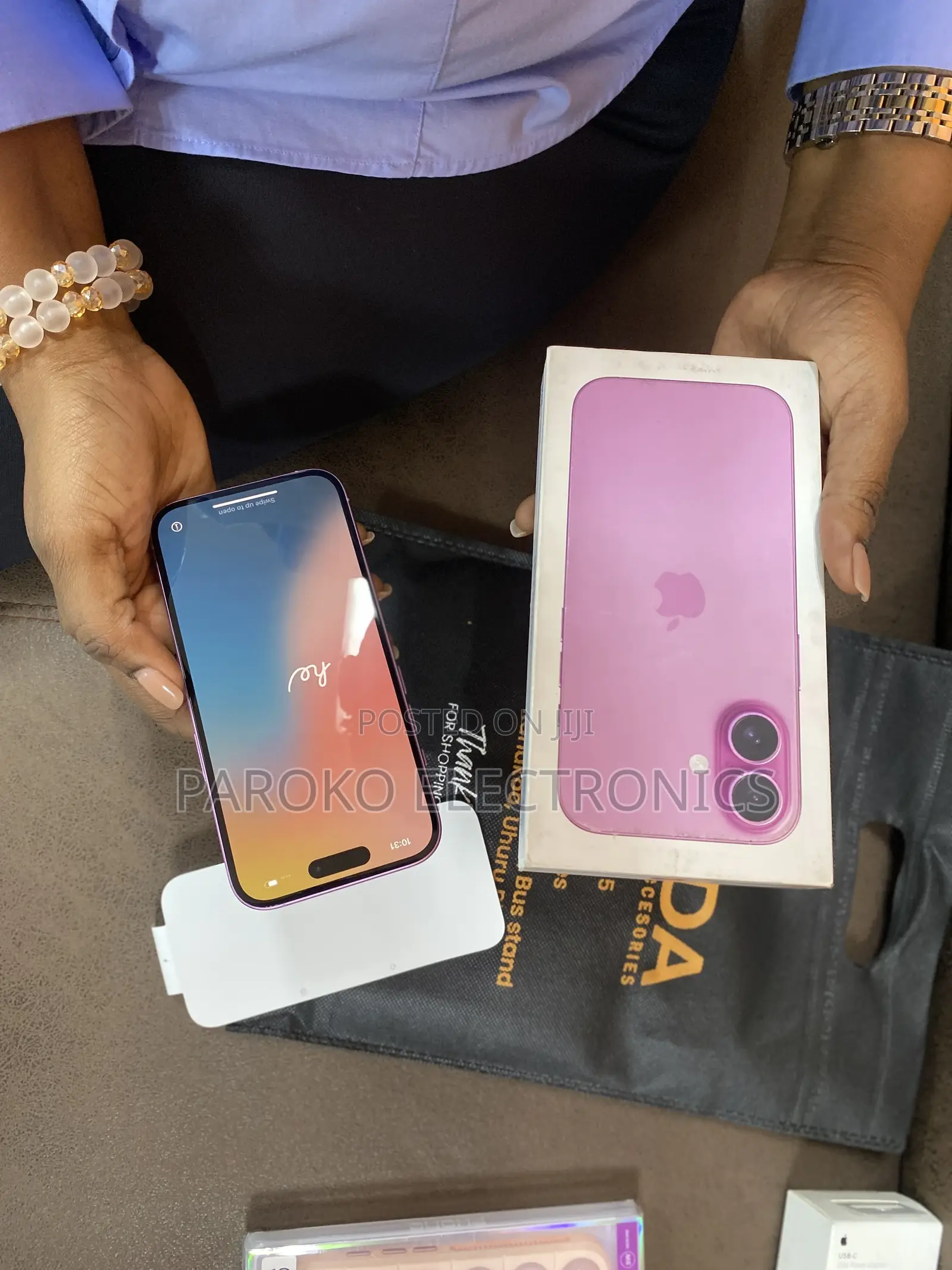 New Apple iPhone 16 128 GB Pink