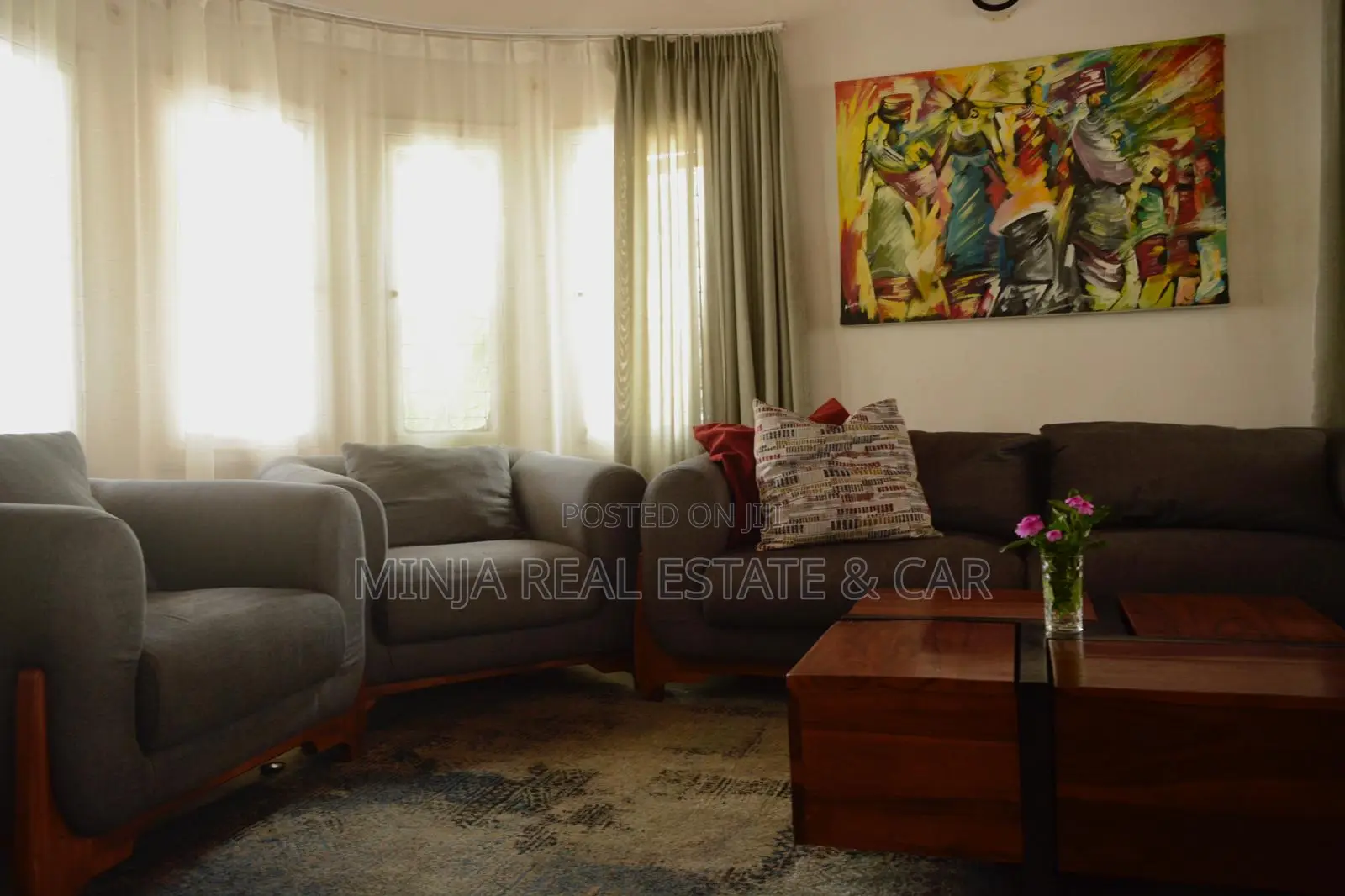 Furnished 4bdrm House in Mikocheni for rent