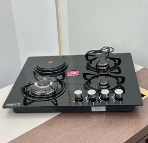 Globalstar Cooktop 3 Gas 1 Electric Plate Tempered Glass