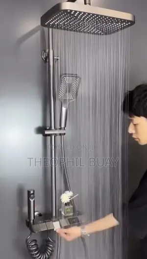Shower Mixer With Temperature Reader Two Way