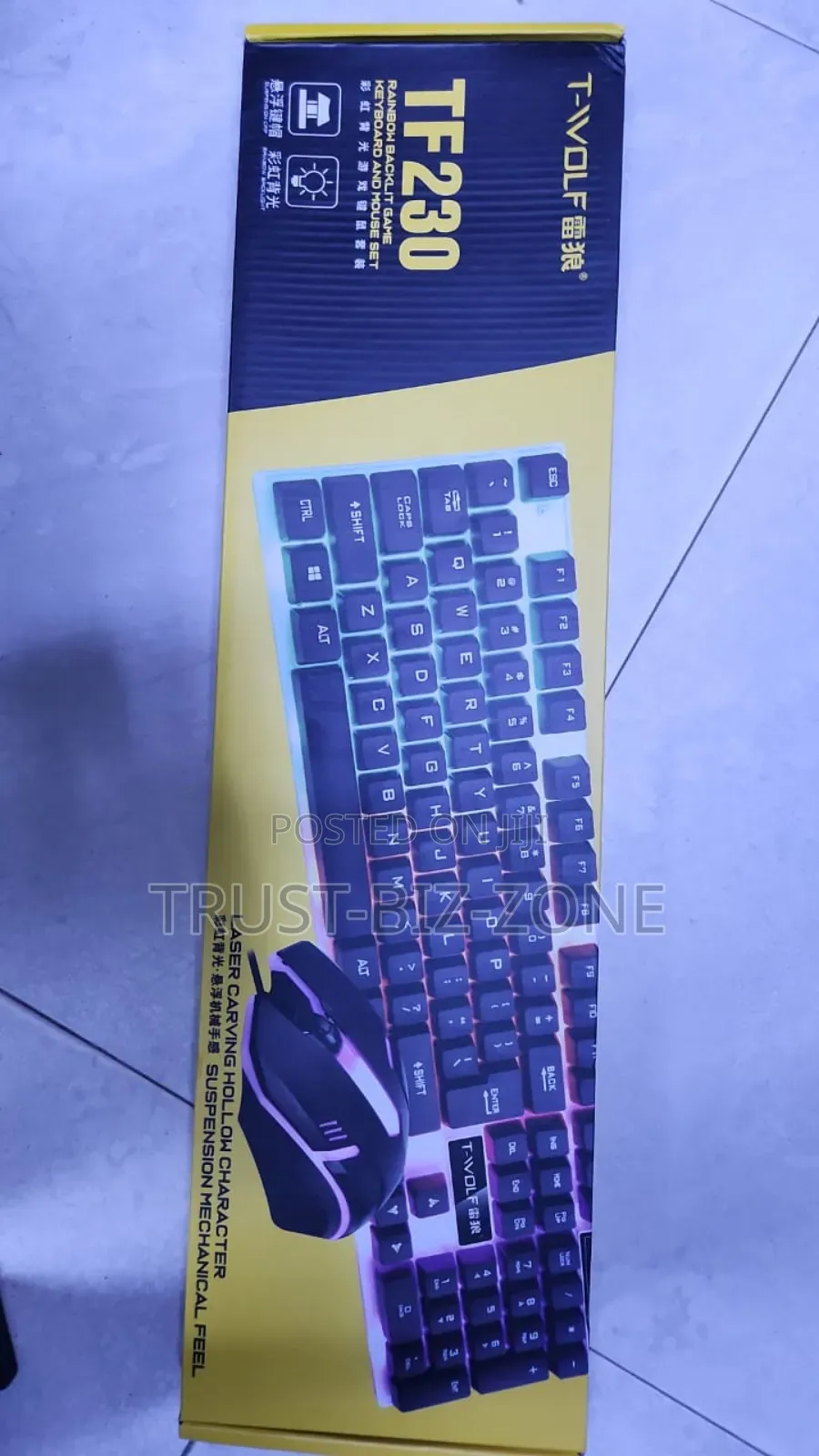 Gaming Keyboard With Mouse Wired