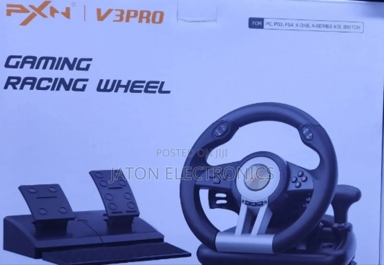 PXN V3pro Gaming Racing Wheel Pc,Ps3, Ps4, X-Ona Et