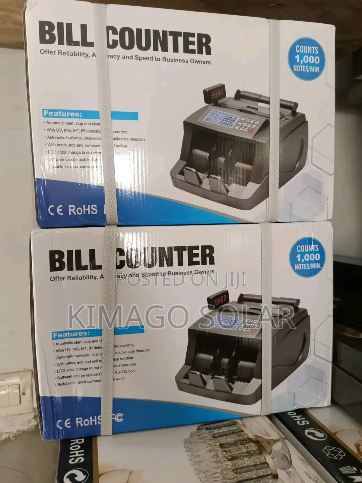 Fast Counting Bill Counter With Batch and Add Modes