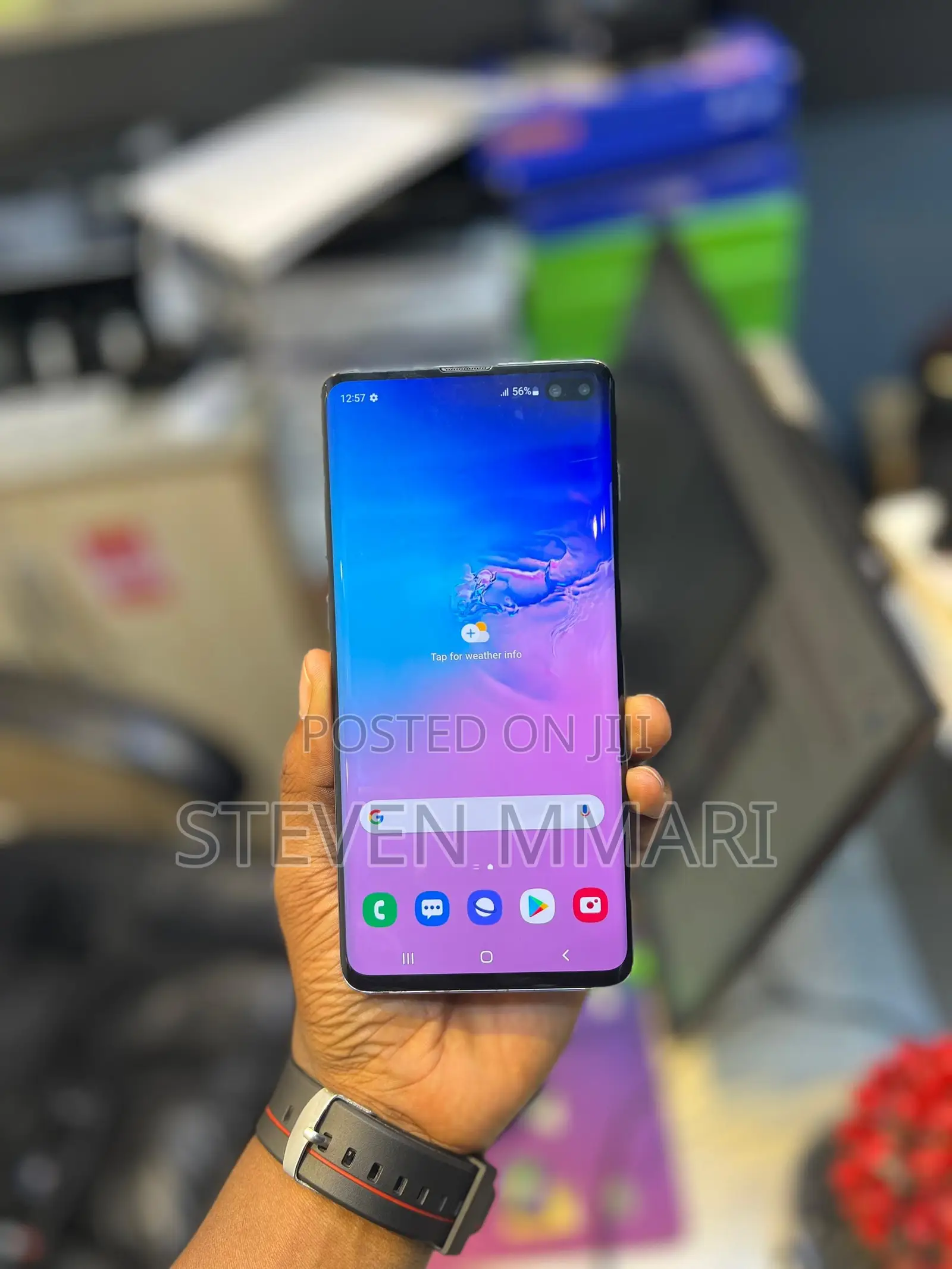 New Samsung Galaxy S10 Plus 128 GB Black