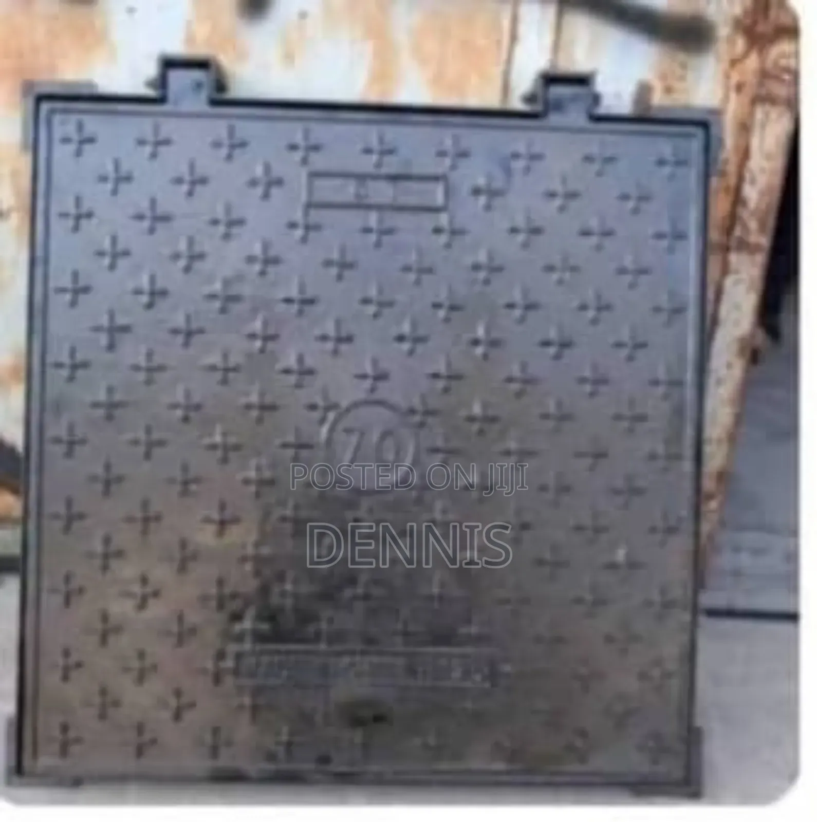 Manhole Cover Ya Chuma 70x70cm