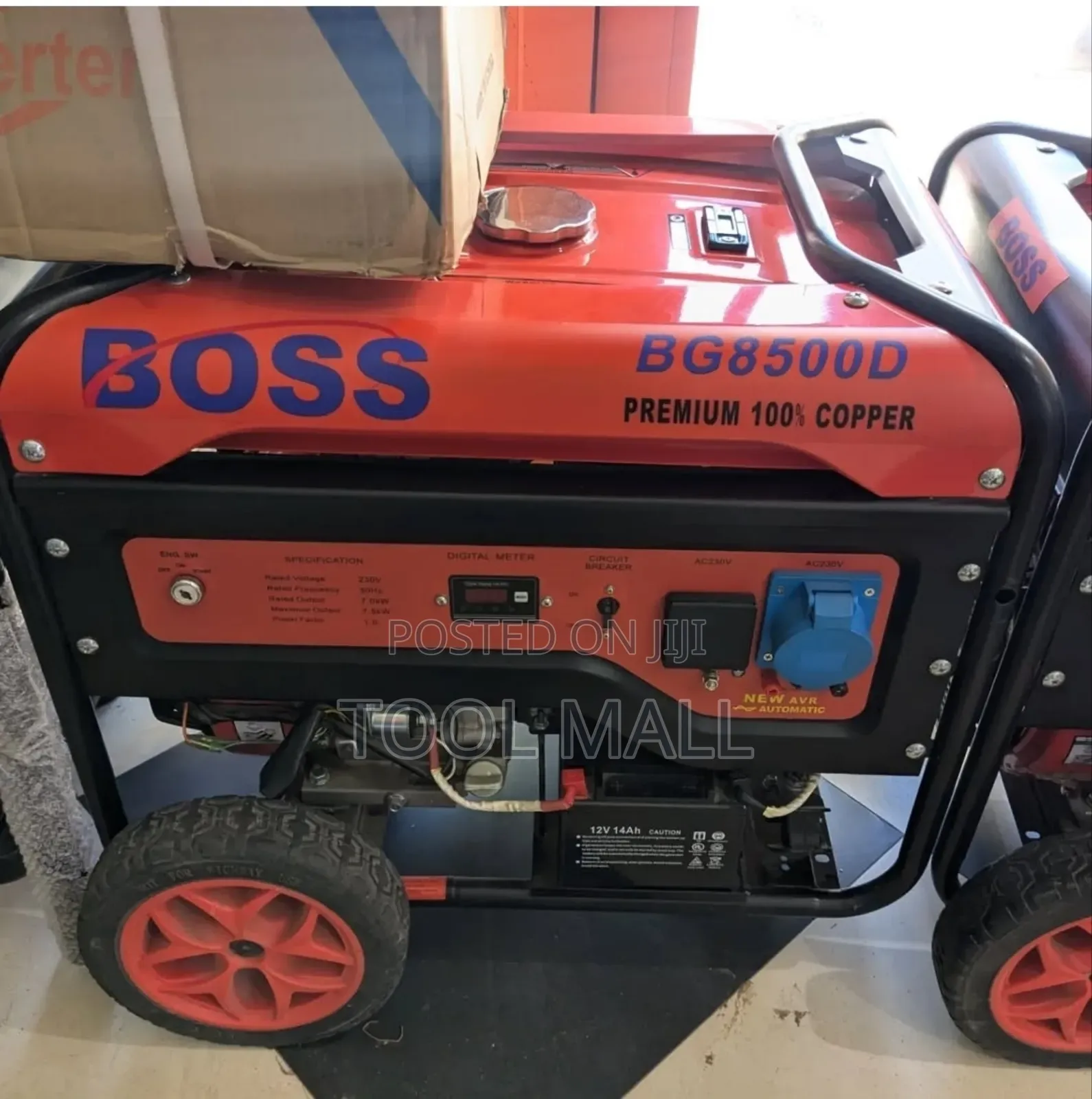 Boss Gasoline Generator Bg8500d