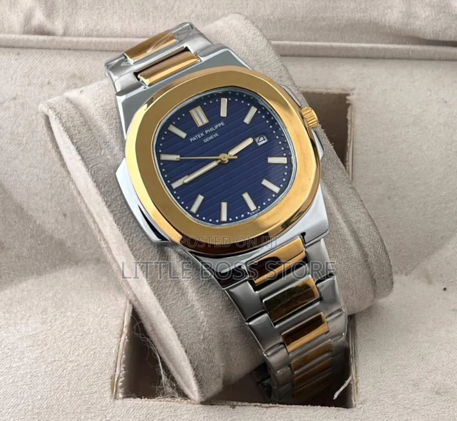 Ptek Philip (Silver and Gold Watch)