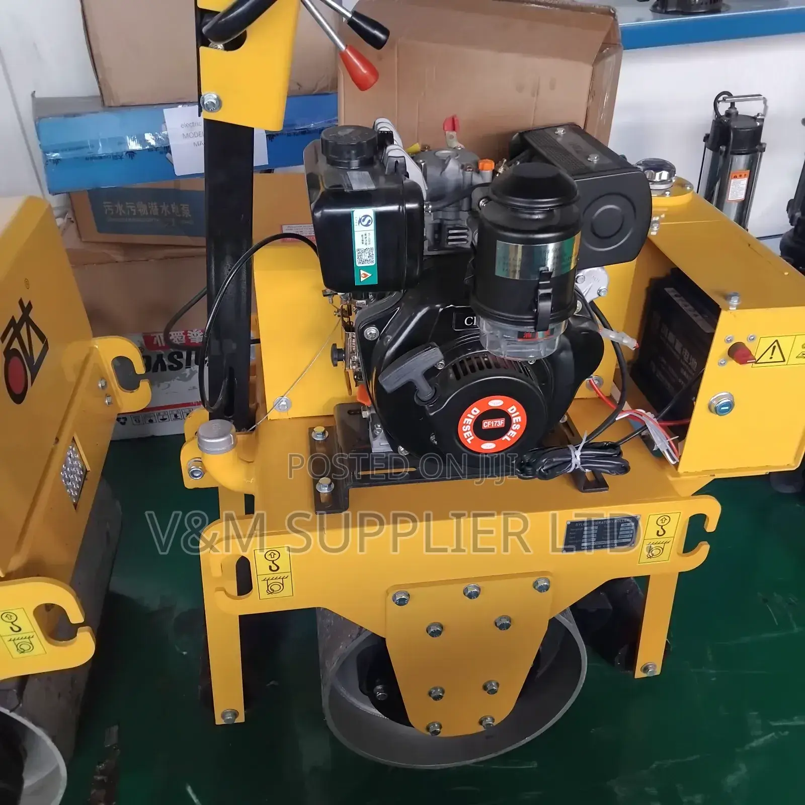 Pedestrian Road Roller Dyl600