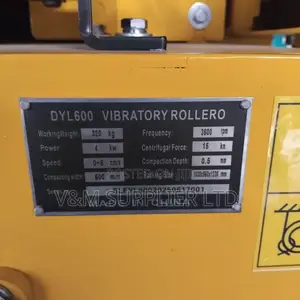 Pedestrian Road Roller Dyl600