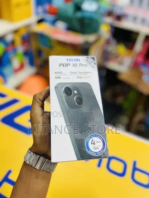 New Tecno Pop 10 128 GB Black