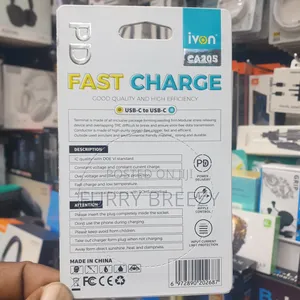Pd Fast Charger Usb C to Usb C
