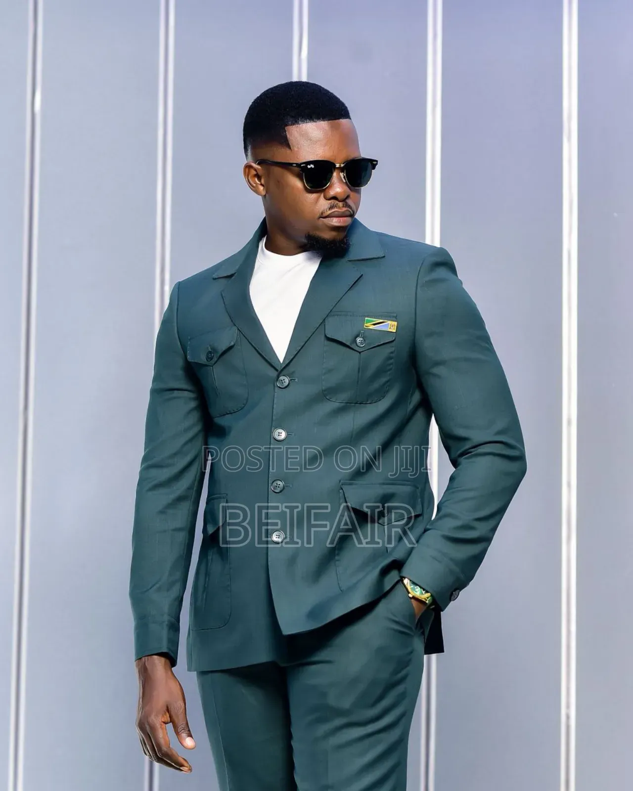 Pearl Green 2 PCS Suit