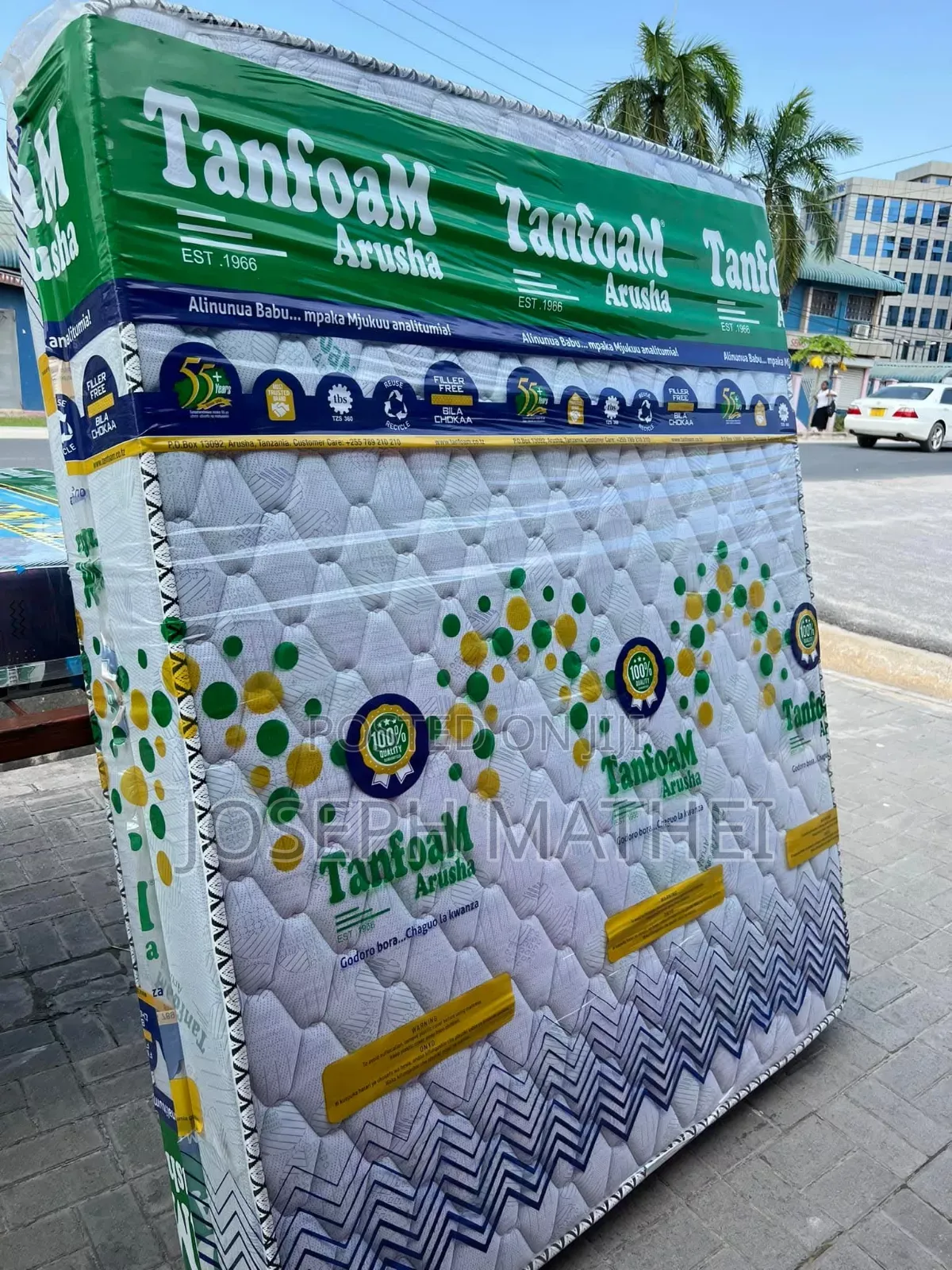 Spring Mattress Cm180 X Cm 180 Thickness Cm25