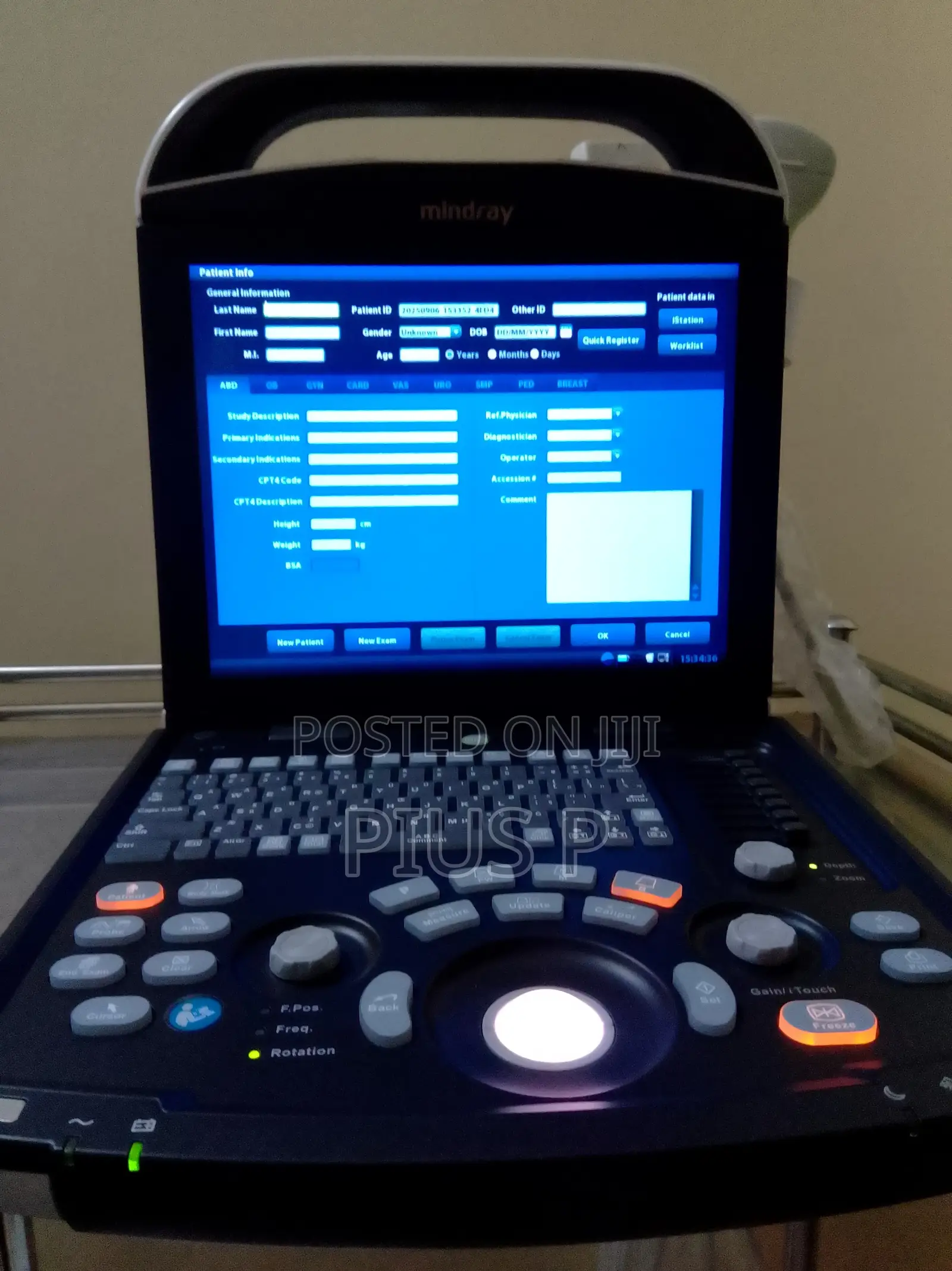 Ultrasound Machine With Three Transducers