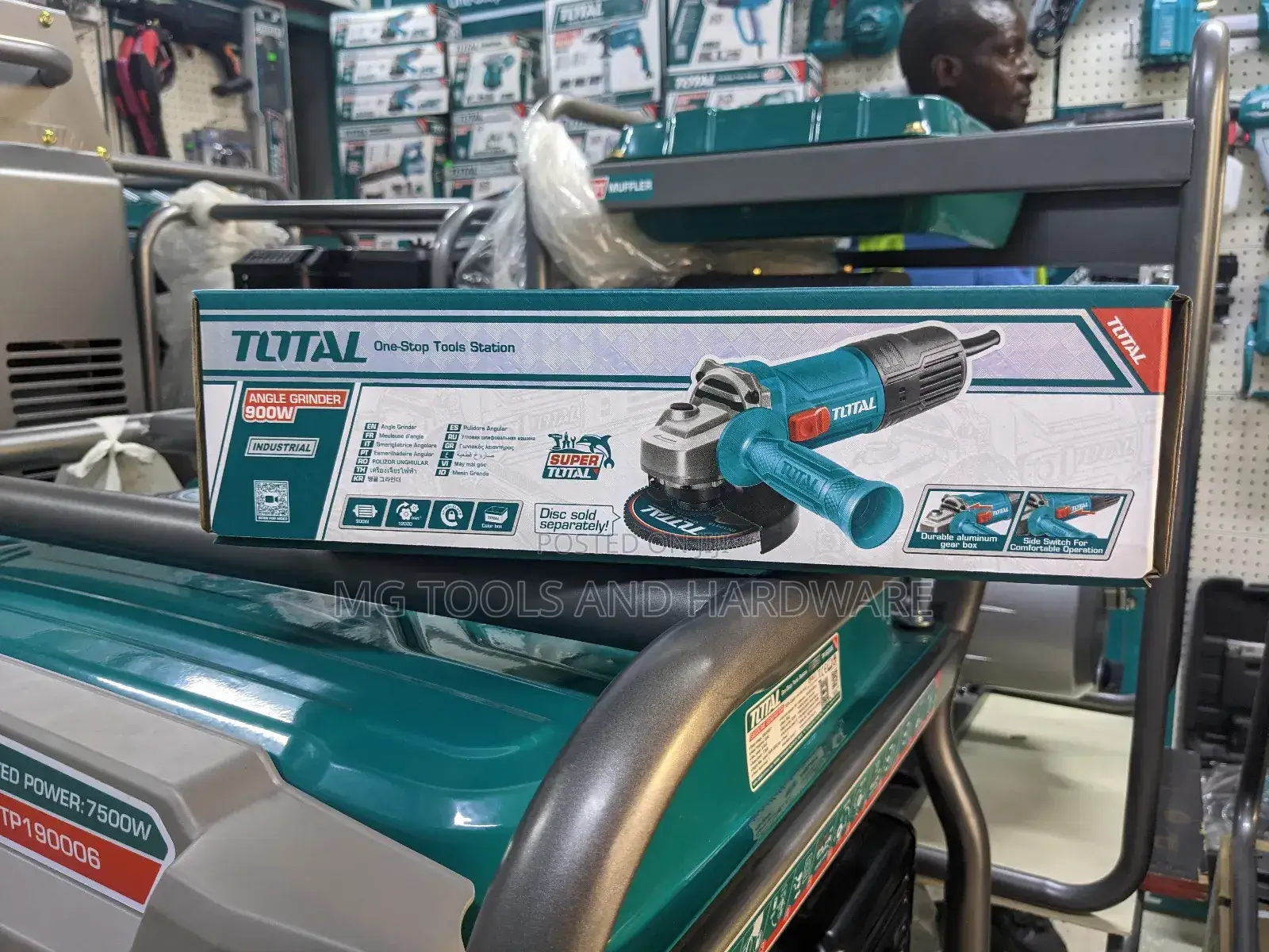 Total Angle Grander 900 W Disk Diameter 100 Mm