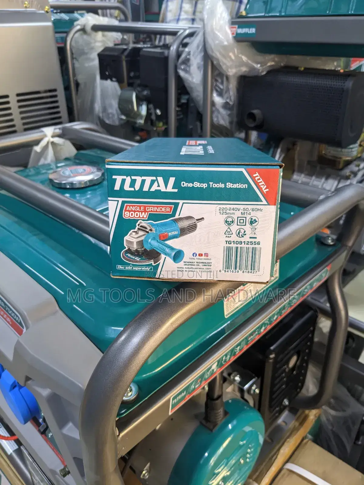 Total Angle Grander 900 W Disk Diameter 100 Mm