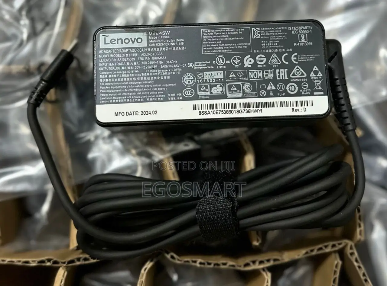 Lenovo 45w Original Adapter
