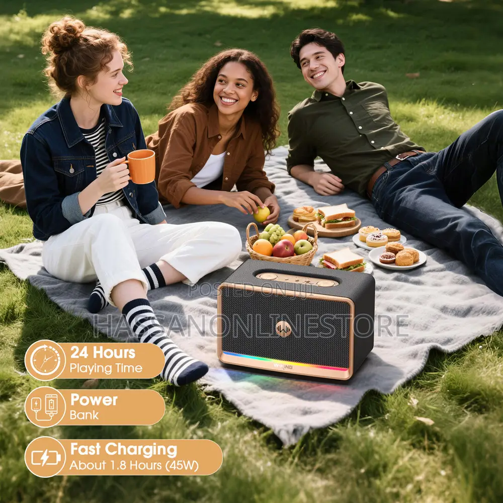 W-king H330 Bluetooth Speaker - 120w