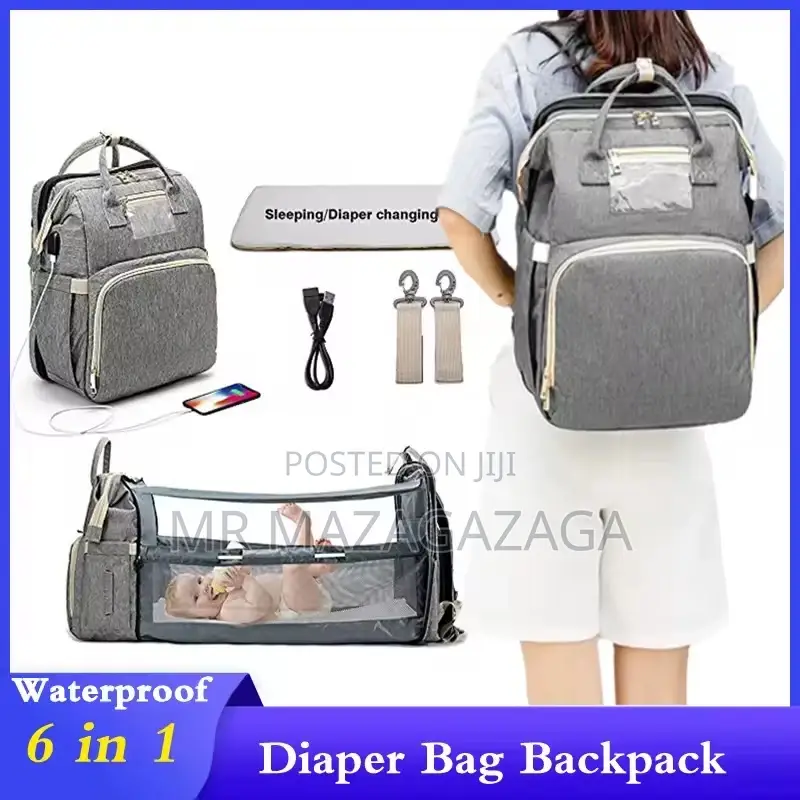 Diaper Bag With Bed