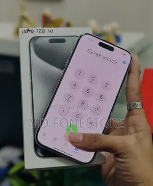 New Apple iPhone 15 Pro 128 GB Silver