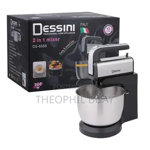 Dessini Stand Mixer Ndogo Yenye Bakuli Yaan 2in1