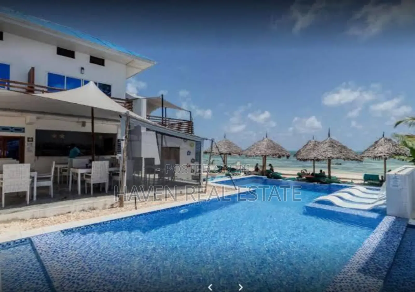 Beach Hotel for Sale at Jambiani Zanzibar