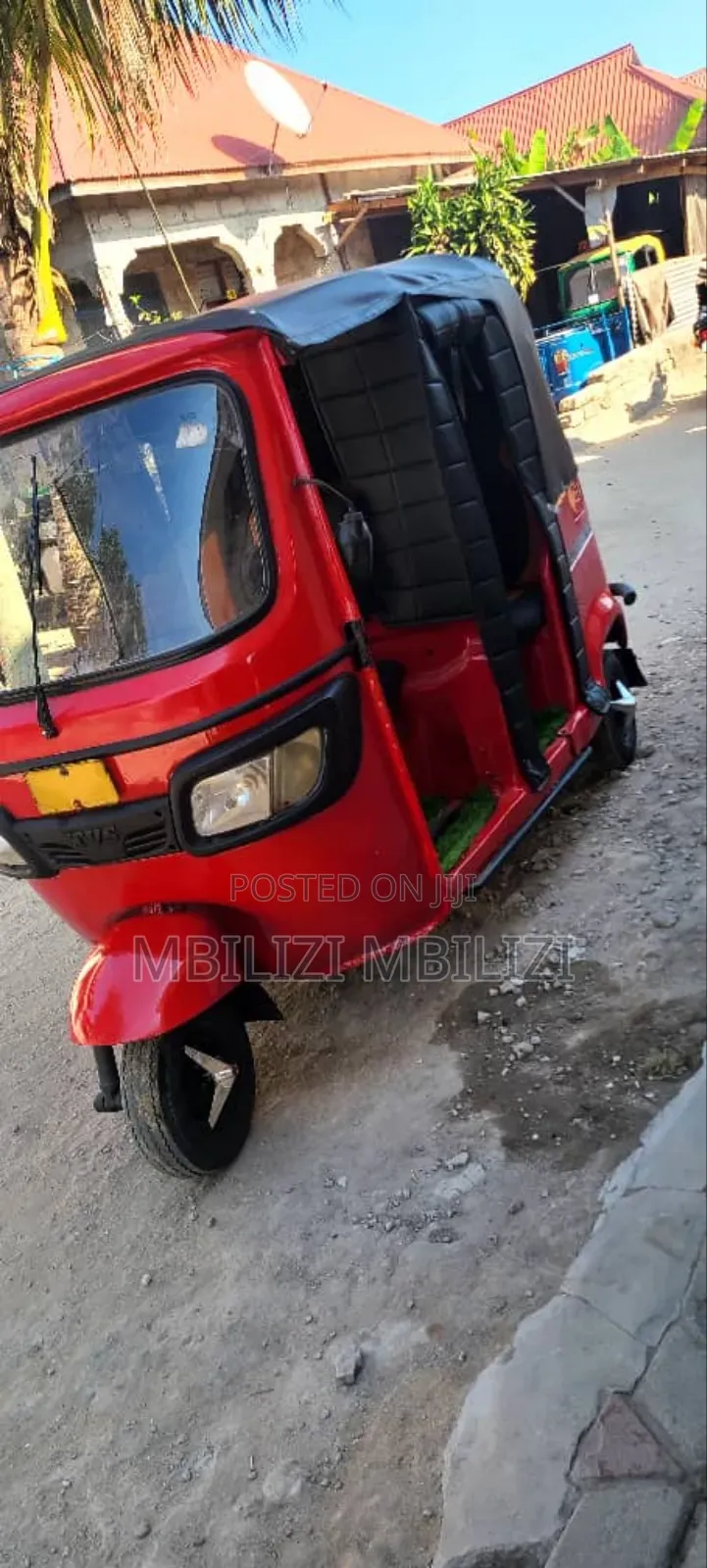 TVS King Deluxe Plus iTouch Start 2023 Red