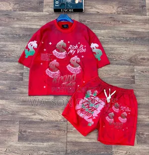 Clothing Sets of Shorts and T-Shirts Very Very Hot and Super Smart