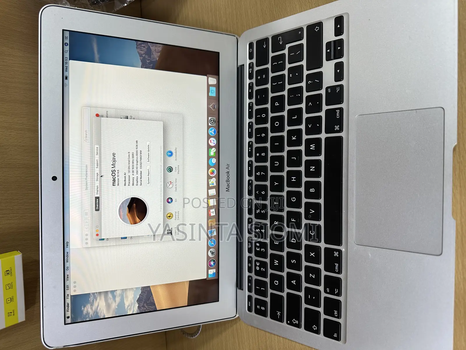 Laptop Apple MacBook Air 2015 4GB Intel Core I5 SSD 256GB