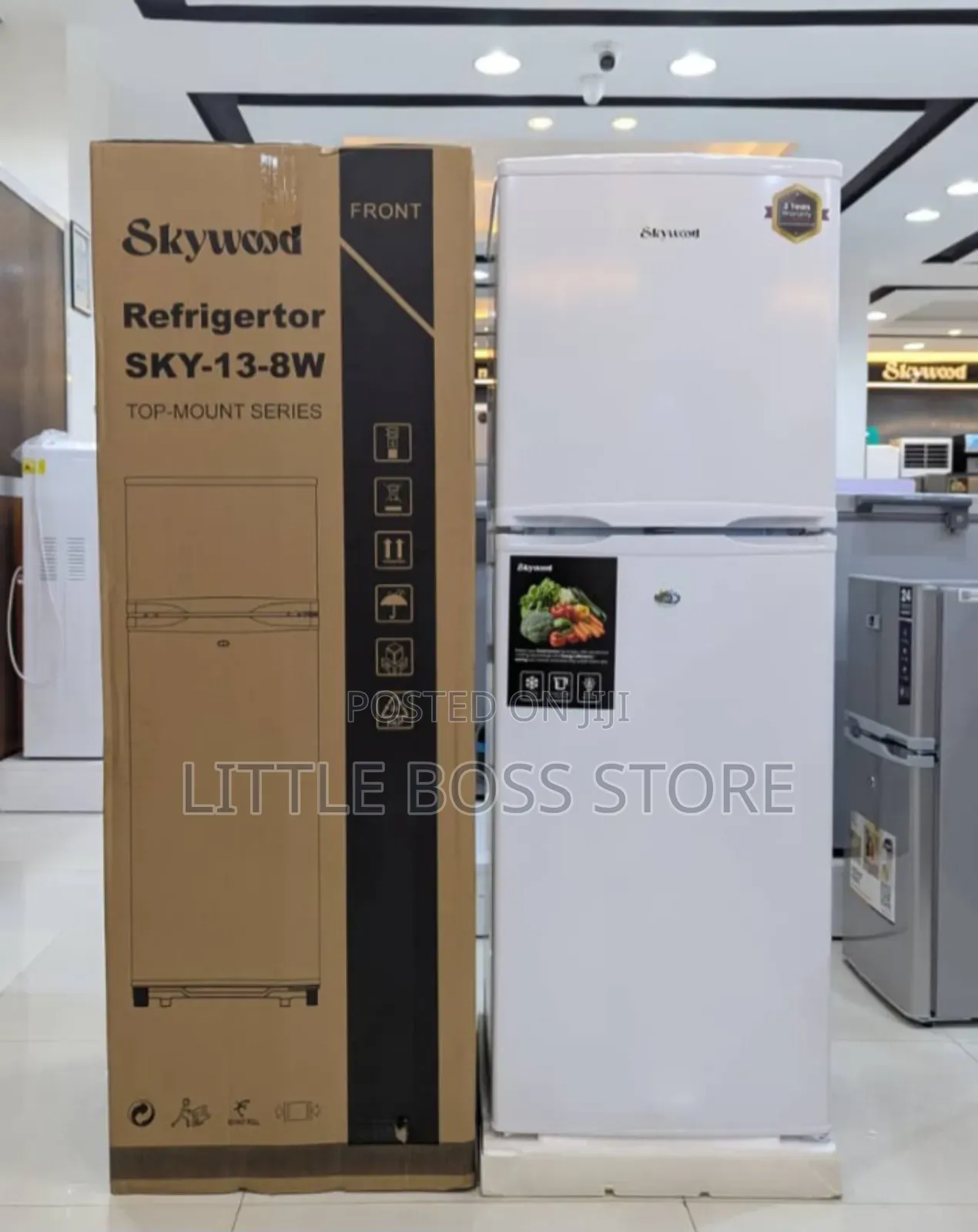 Skywood Fridge 158 Liter White