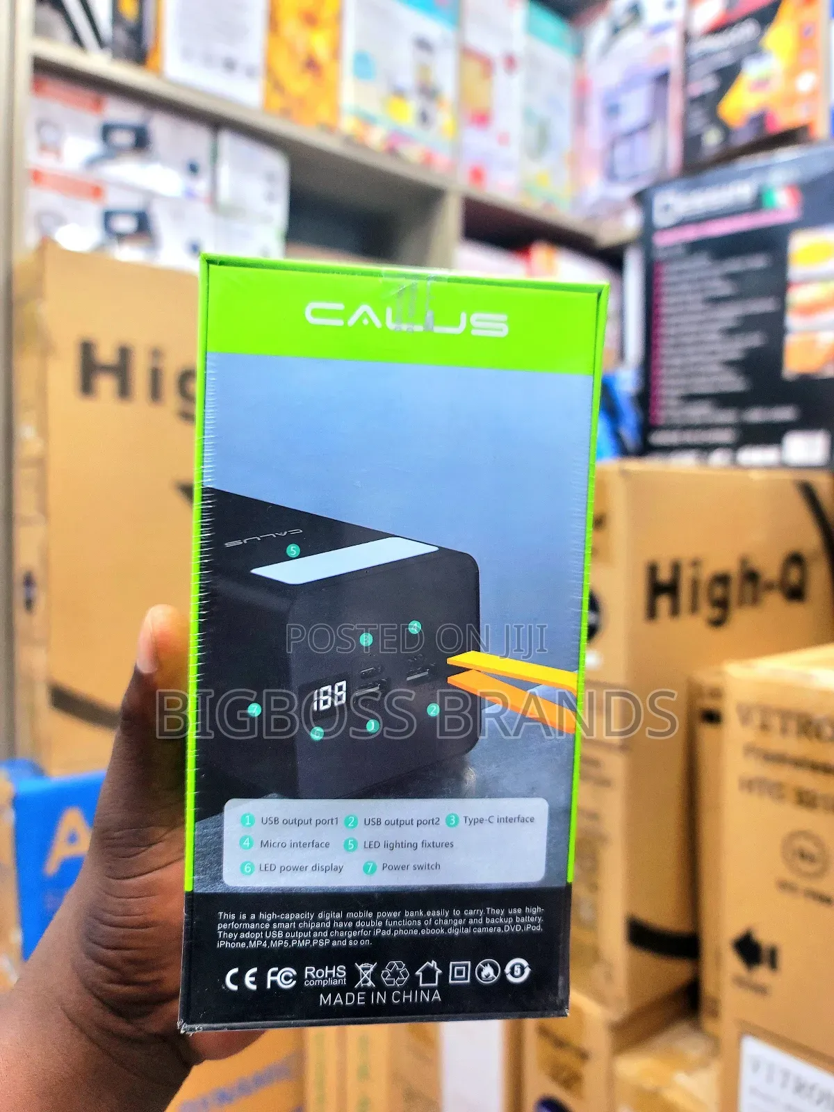 Calus Power Bank 50000 Mah 22.5w