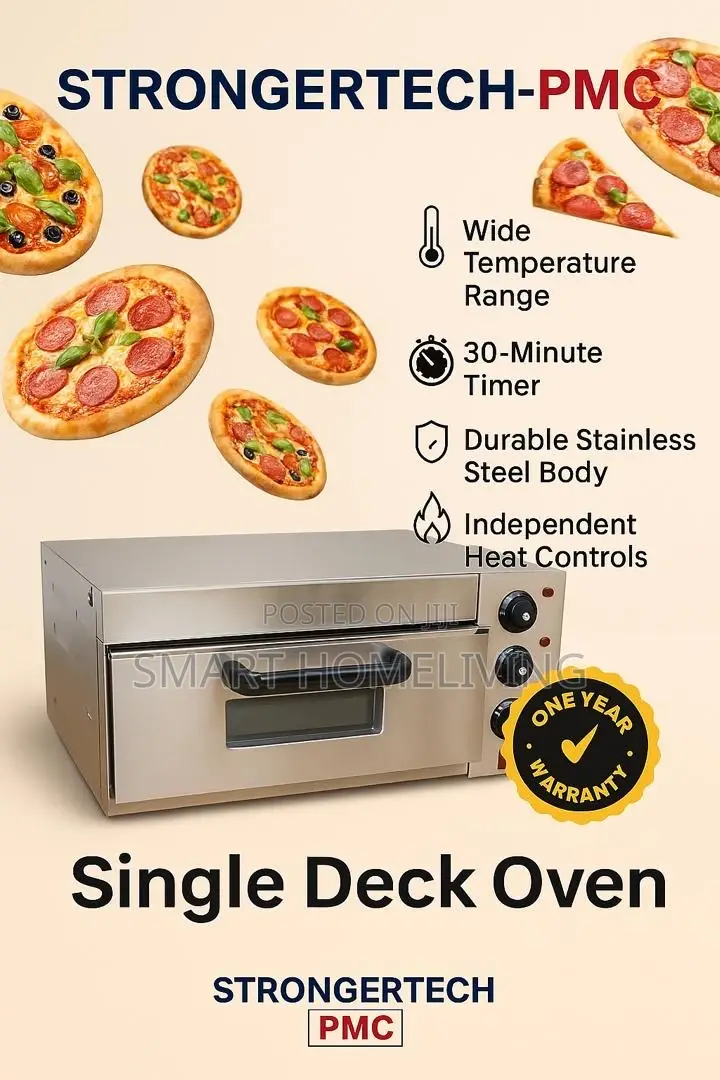 Single Deck Pizza Oven
