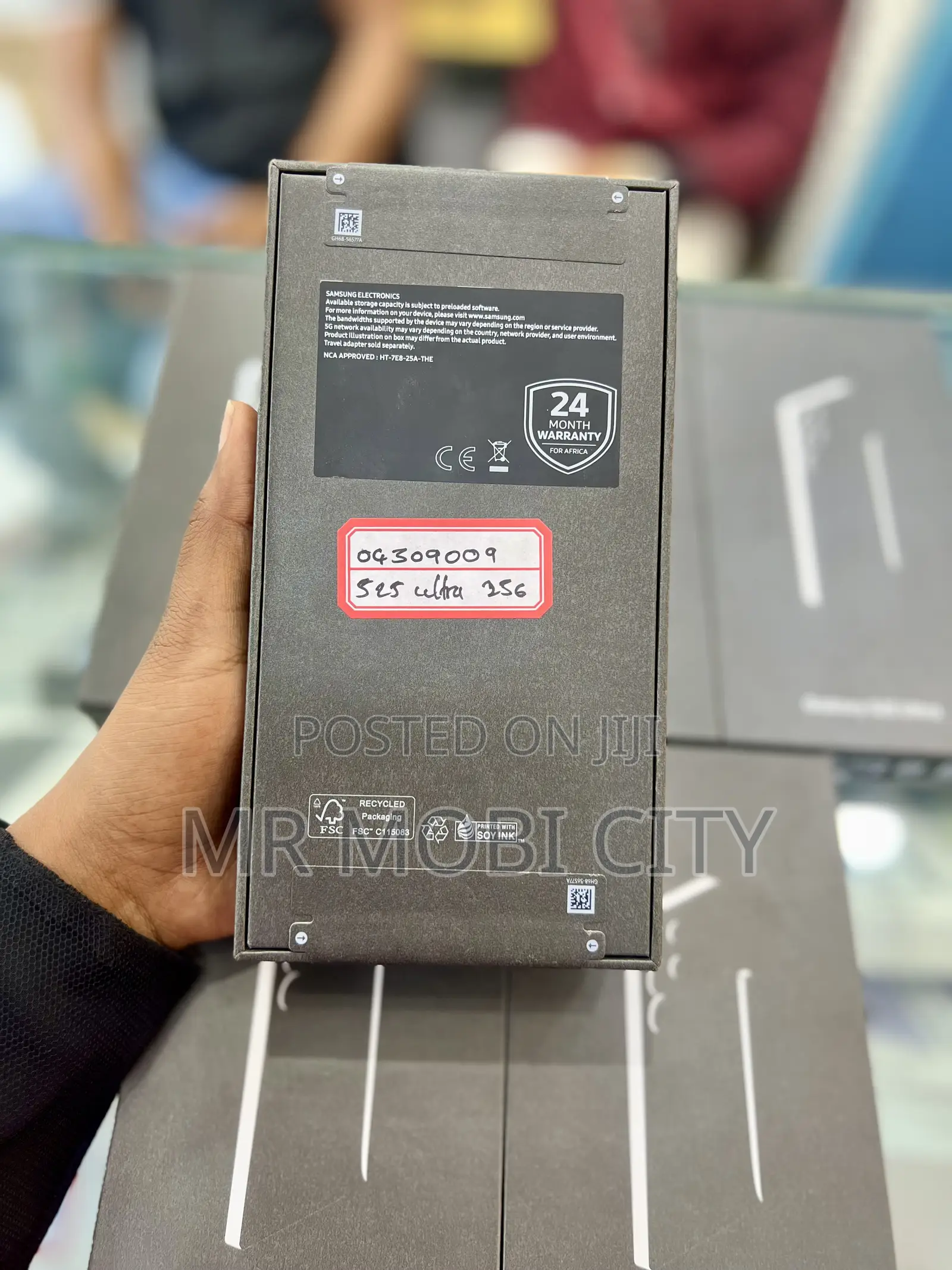 New Samsung Galaxy S25 Ultra 256 GB Black