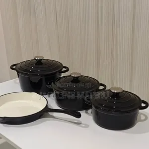 Cast Iron Sufuria Nzito 4pcs