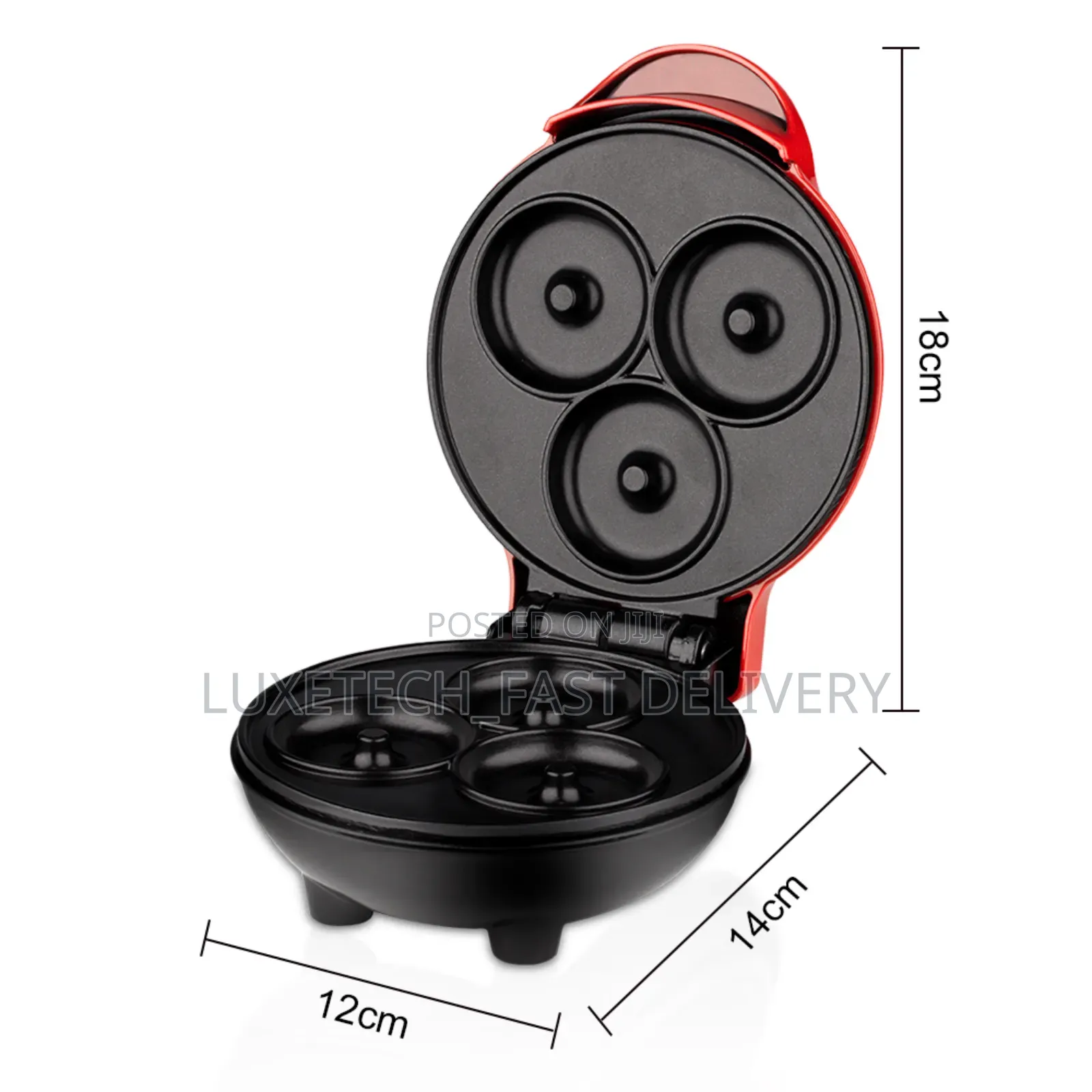 Raf Donut Maker Non-Stick Coating