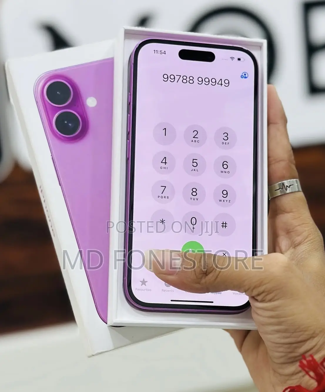 New Apple iPhone 16 256 GB Pink