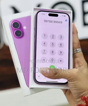 New Apple iPhone 16 256 GB Pink