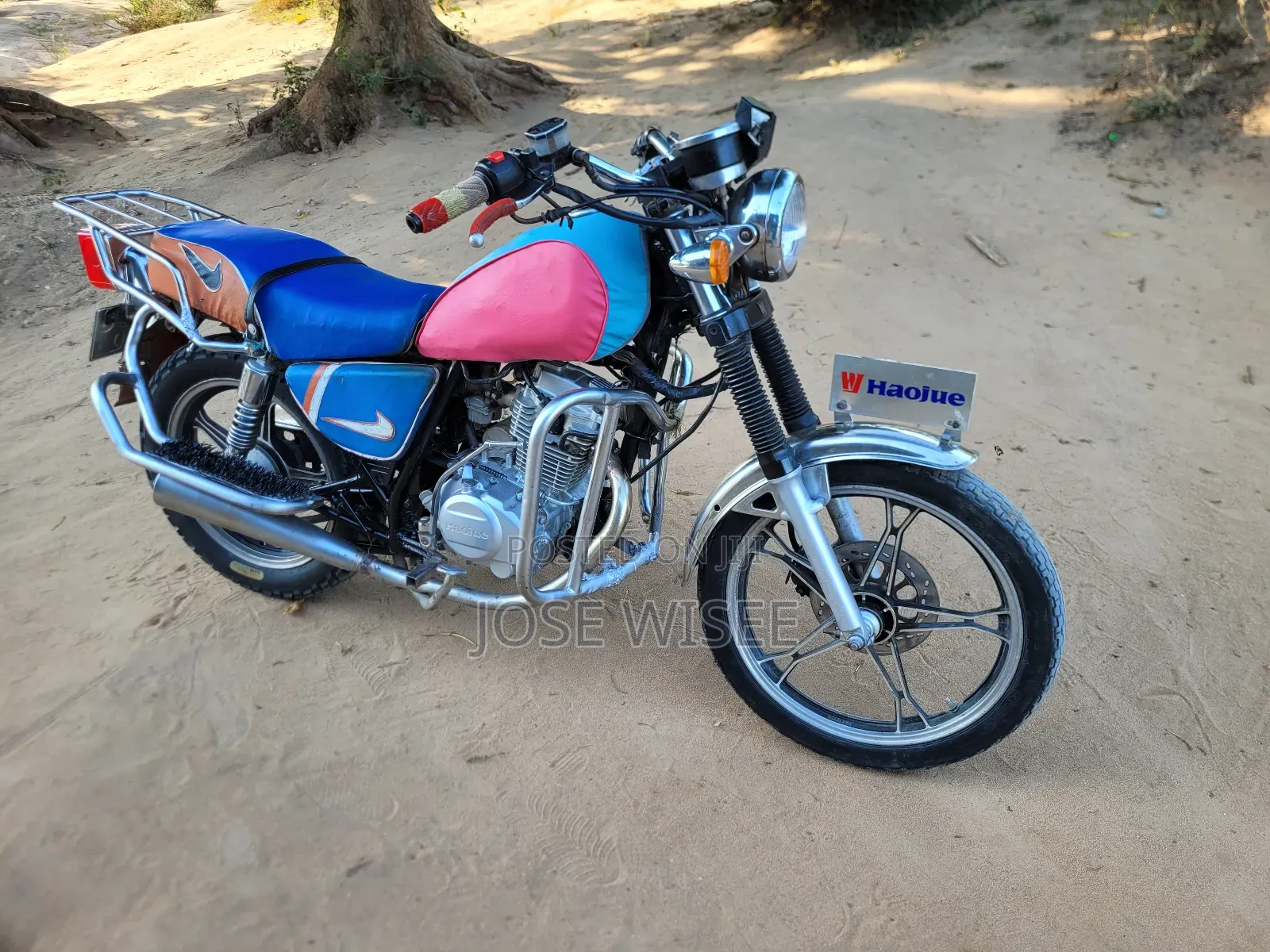 Haojue HJ125-8F 2025 Black