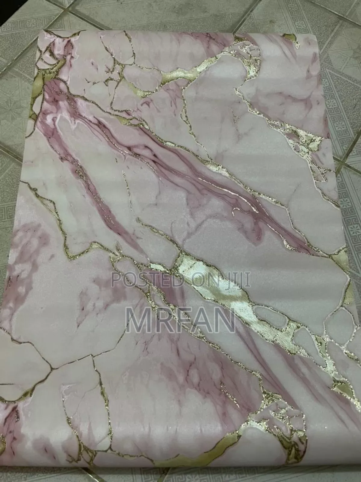 Wallpaper Marble Design Black Gold