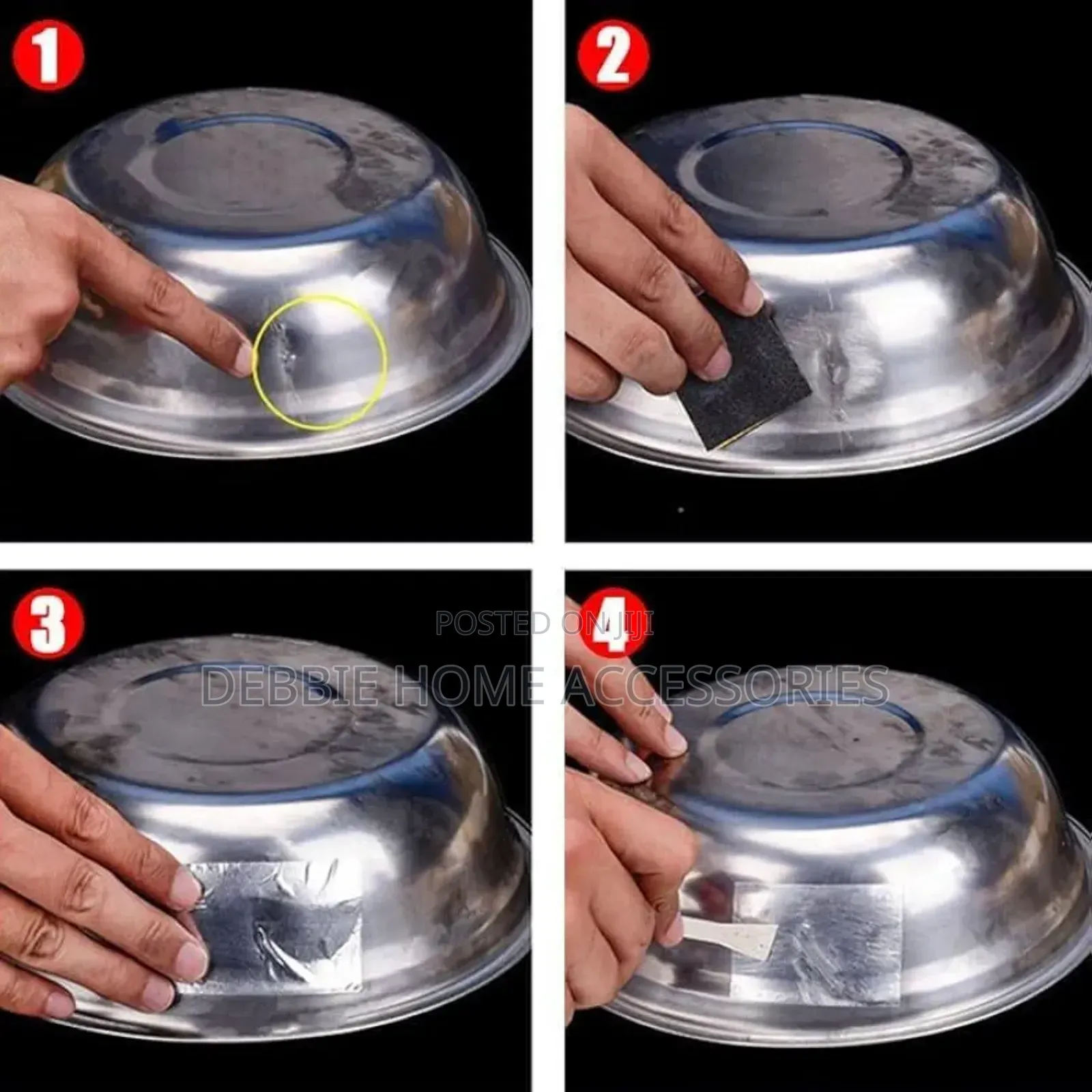 Pot/Bucket Crack Repair Sticker -1set