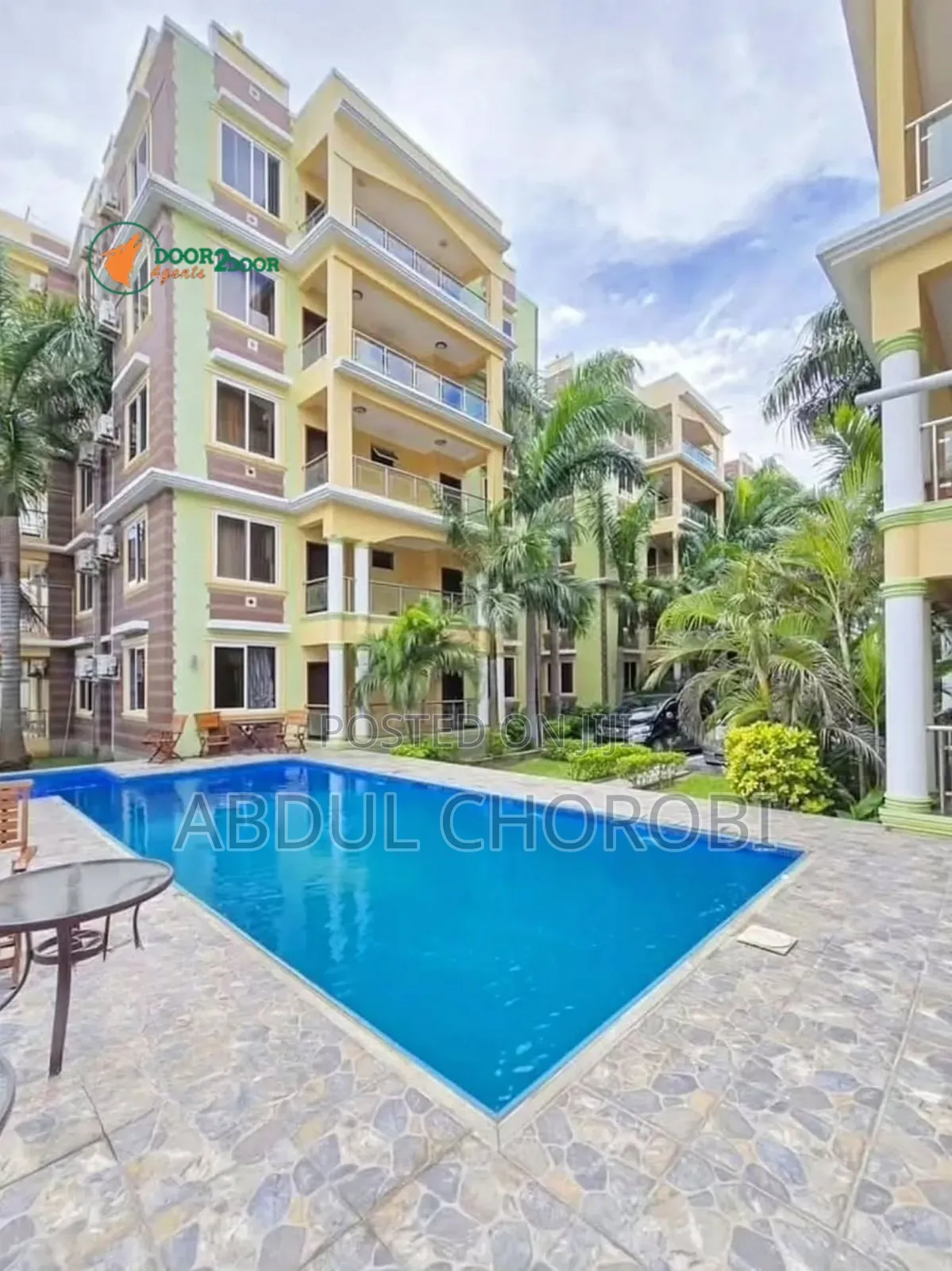 Furnished 3bdrm Apartment in Mikocheni for rent