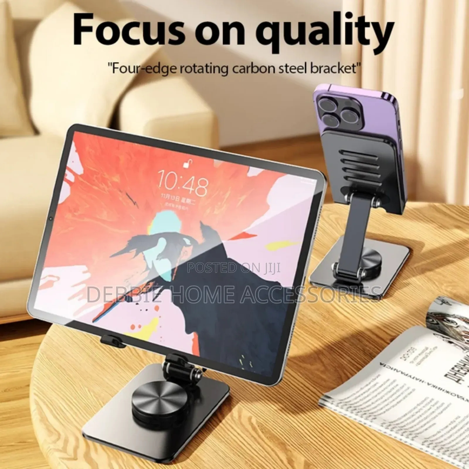Stretchable and Adjustable Phone Stand