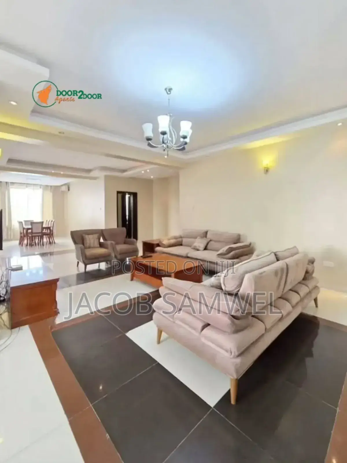 Furnished 3bdrm House in Mikocheni, Kinondoni for rent