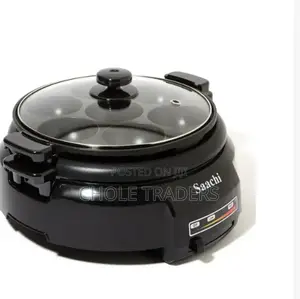Saachi 2 in 1 Electric Vitumbua Maker / Massa Maker With Hot Pot
