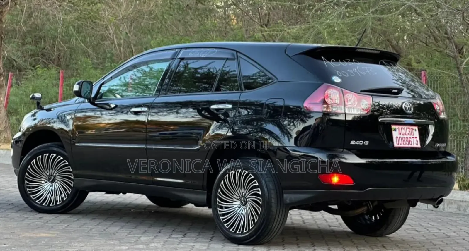 Toyota Harrier 2008 Black