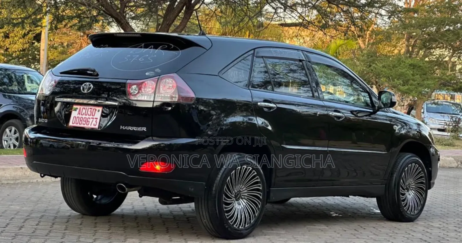 Toyota Harrier 2008 Black